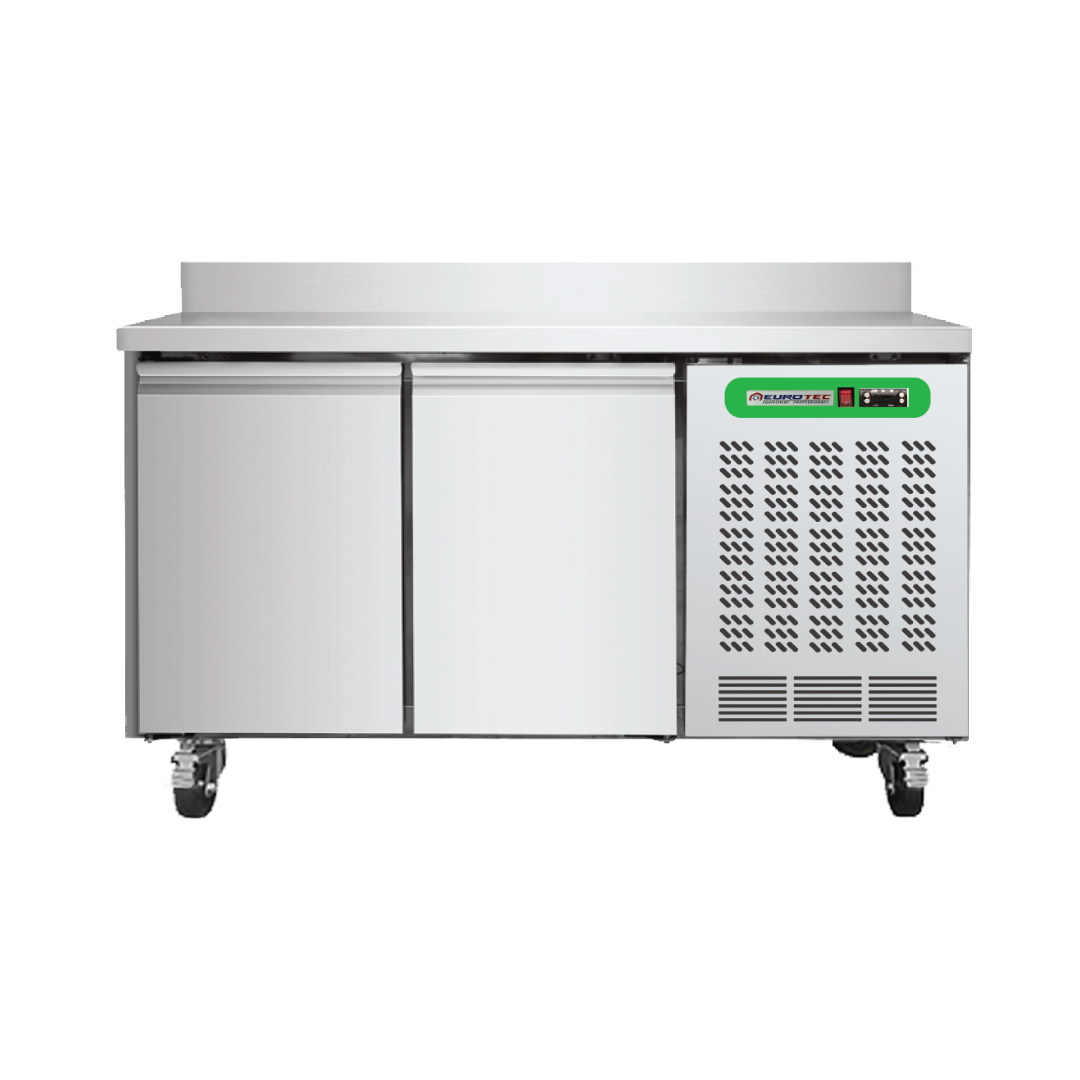 Tables de Travail Réfrigérée Pro Dosseret 2 Portes 230 L EUROTEC