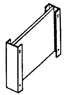 KIT SUPPORTS MURALS SAE640 500.0x100.0x300.0