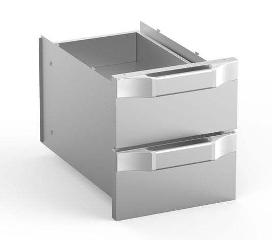 kit 2 tiroirs GN 1/1 pour soubassement monobloc Eurotec France , MBM