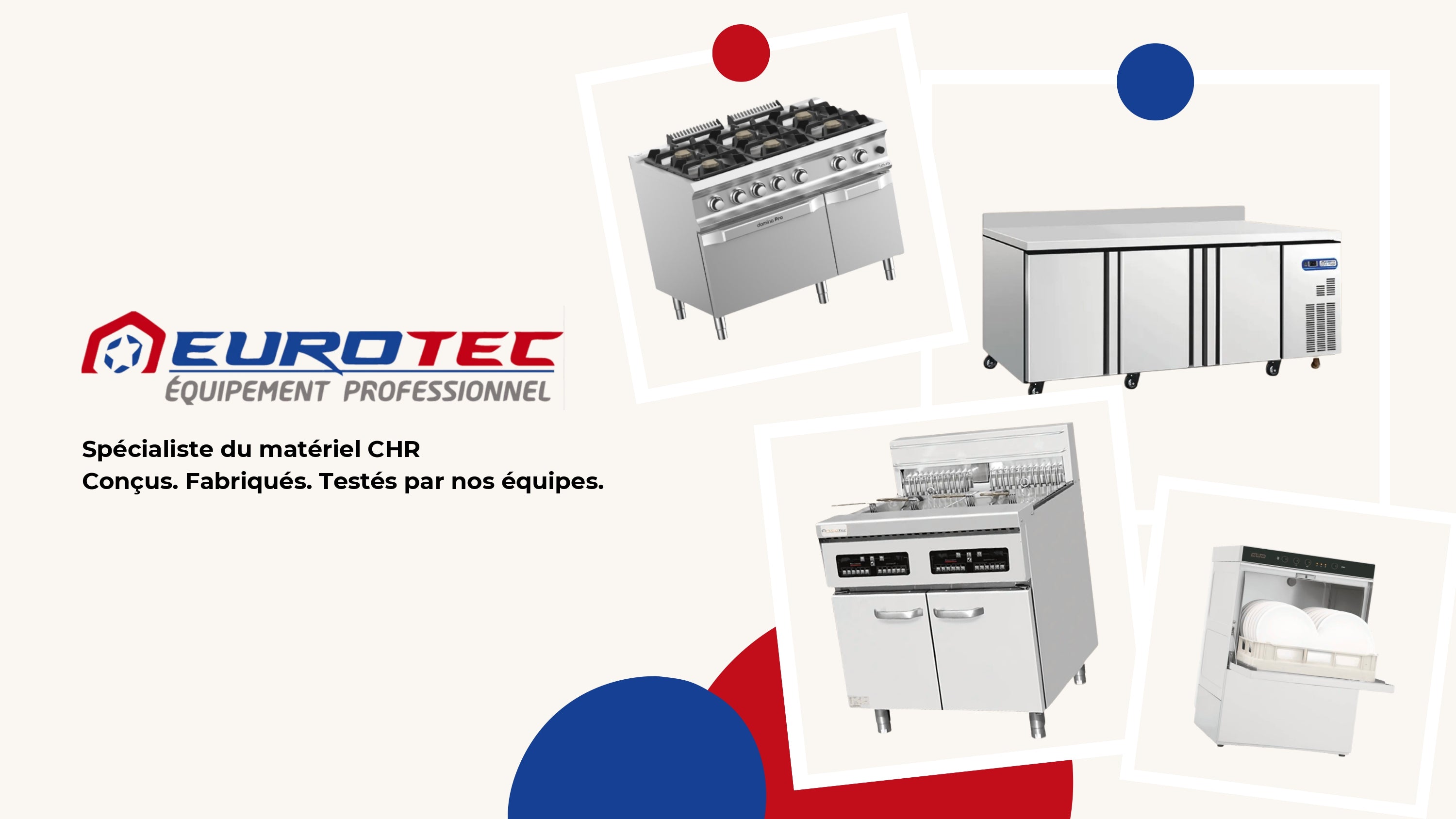 Eurotec® France - Matériel CHR et Équipements pour Grandes Cuisines ...