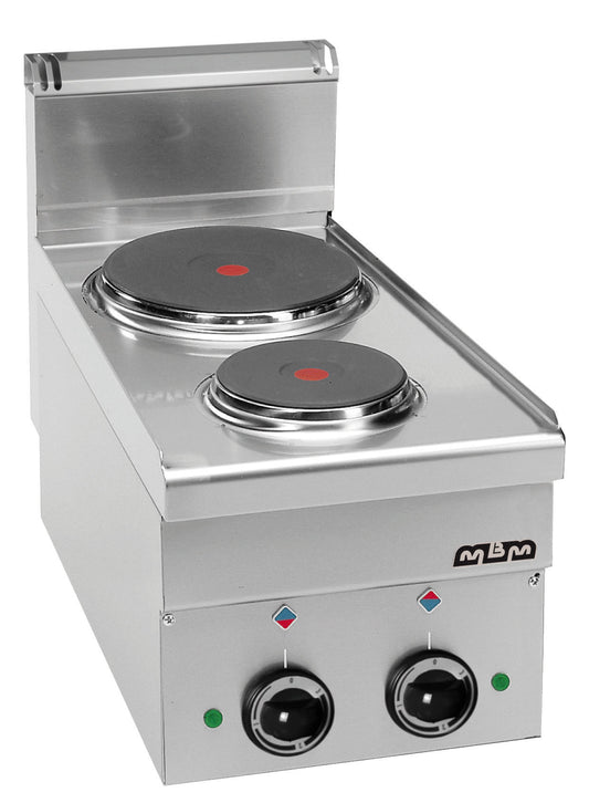 TOP CUISINIERE ELECTRIQUE – 2 PLAQUES RONDES Eurotec France , MBM