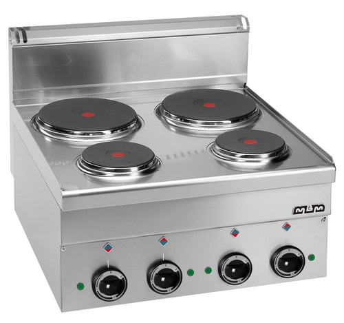 TOP CUISINIERE ELECTRIQUE – 4 PLAQUES RONDES