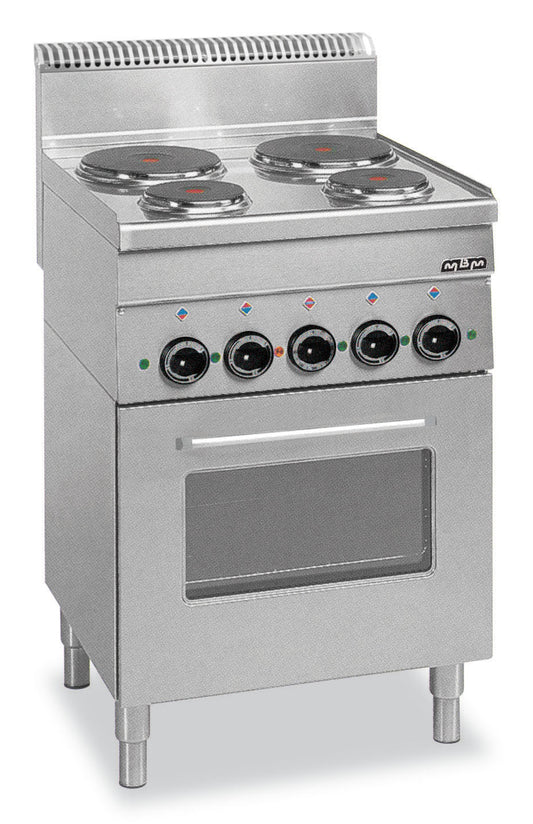 CUISINIERE ELECTRIQUE – 4 PLAQUES – FOUR ELECTRIQUE 6 GRILL Eurotec France , MBM
