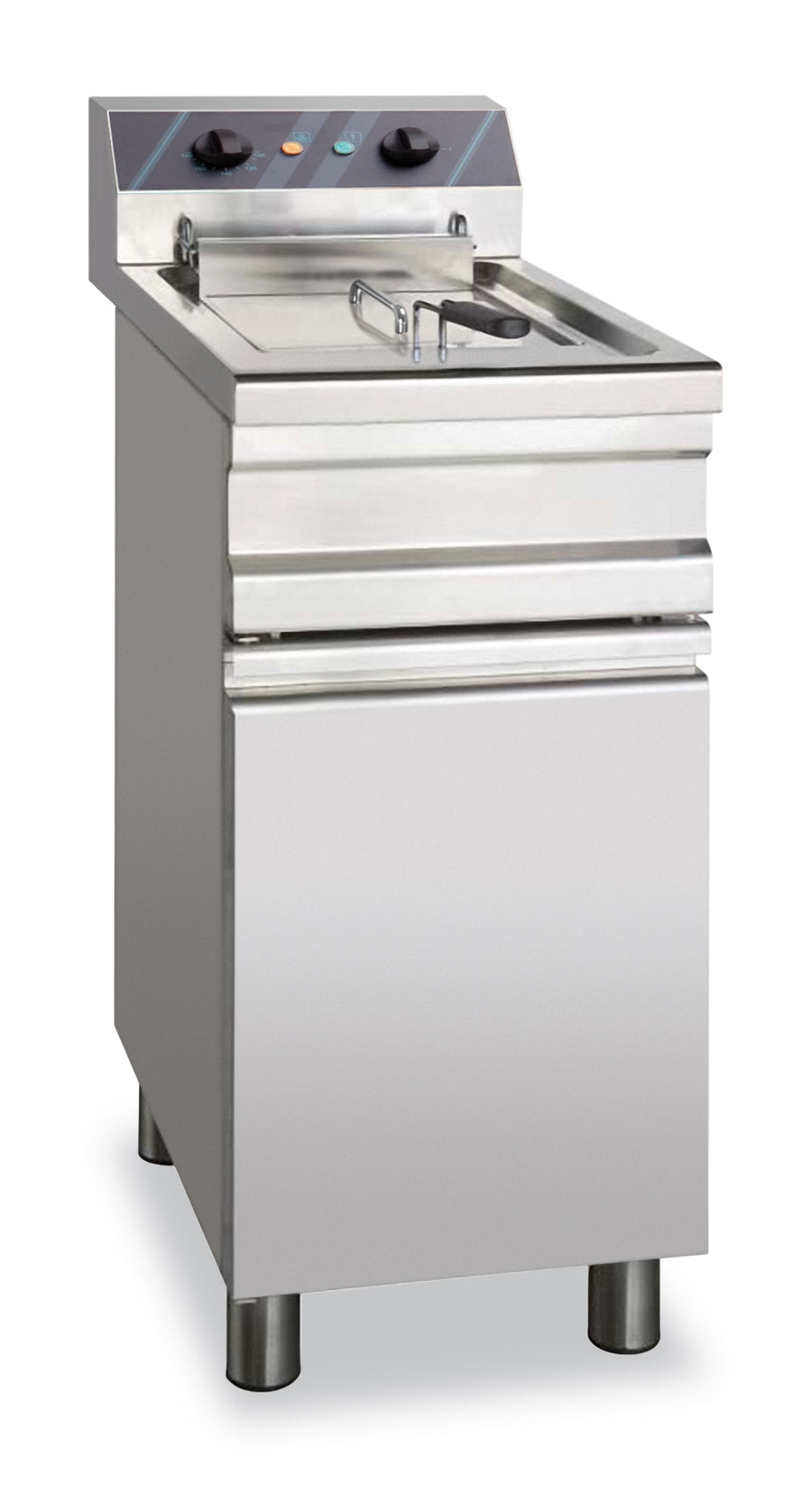 FRITEUSE ELECTRIQUE 1 CUVE 18-20 LT 375.0x755.0x845.0