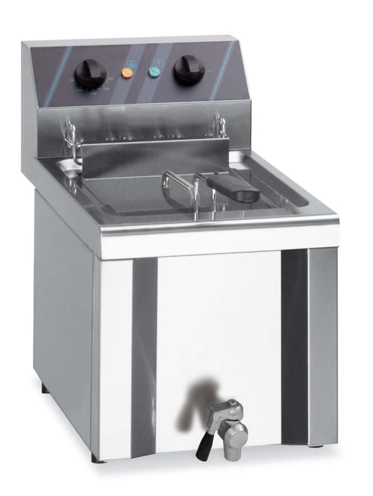 FRITEUSE ELECTRIQUE 1 CUVE 8-9 LT 290.0x550.0x295.0 Eurotec France , MBM