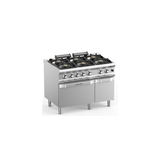 6 FEUX VIFS SUR FOUR GAZ-MBM DOMINA PRO 700 Eurotec France , MBM