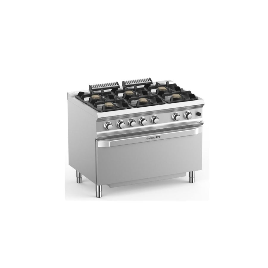 6 FEUX VIFS SUR GRAND FOUR GAZ-MBM DOMINA PRO 700