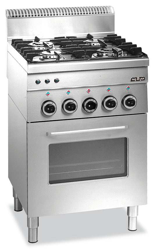 CUISINIERE 4 FEUX-FOUR A GAS-GRILL ELECTRIQUE Eurotec France , MBM
