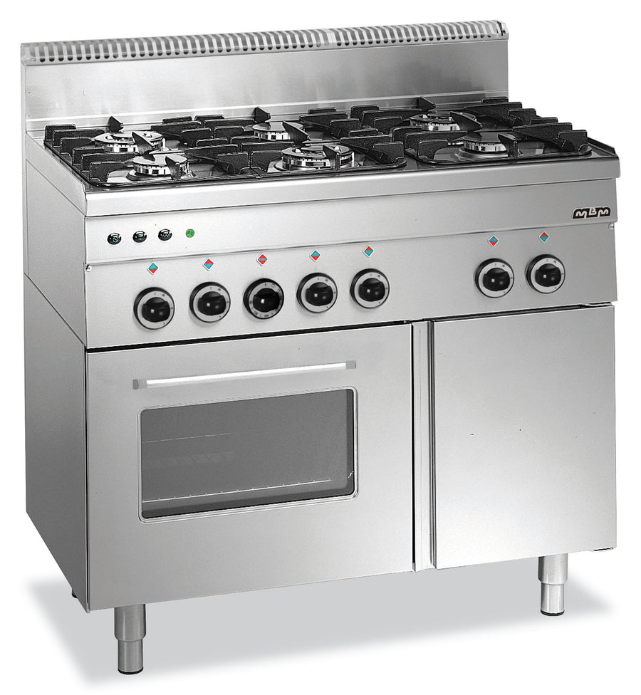 CUISINIERE A GAS 6 FEUX-FOUR A GAS-GRILL ELECTRIQUE