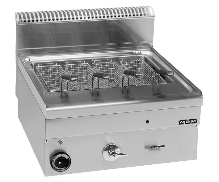 CUISEUR DE PÂTES A GAS – 1 CUVE DE 25 lt. - 4 PANIERS