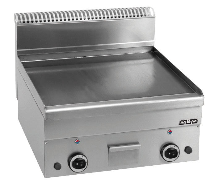 FRY-TOP A GAS - PIASTRA LISSE