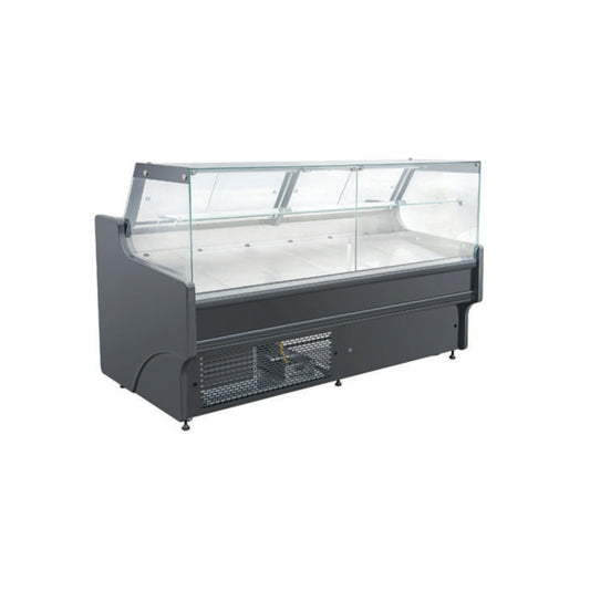 VITRINES DE PRÉSENTATION RÉFRIGÉRÉE POUR BOUCHERIE AVEC RÉSERVE Eurotec France