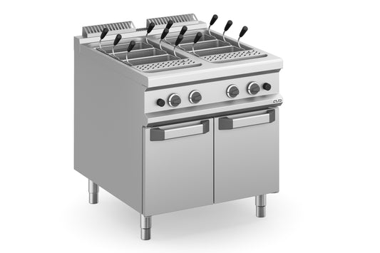 CUISEUR DE PATE A GAZ-2 CUVE-lt.40+40 Eurotec France , MBM