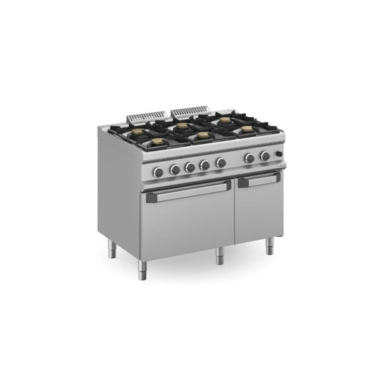 CUISINIERE A GAZ 6 FEUX SUR FOUR Eurotec France , MBM