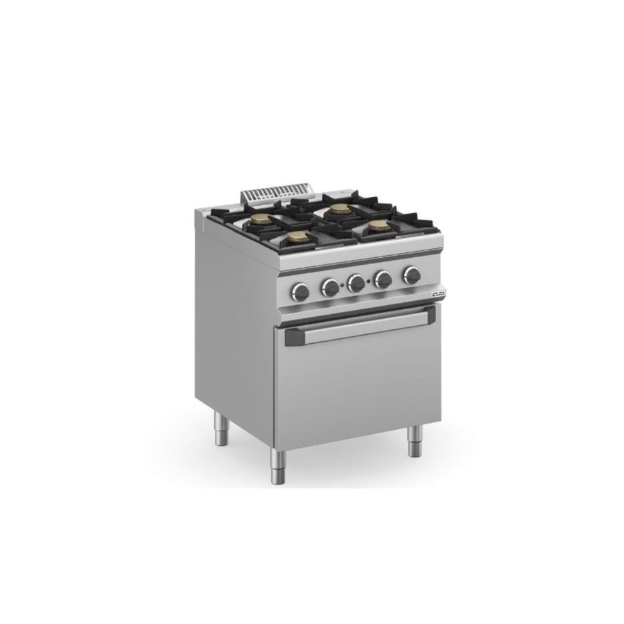 CUISINIERE A GAZ 4 FEUX AVEC FOUR ELECTRIQUE