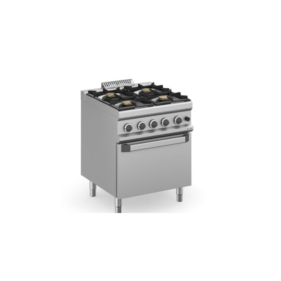 CUISINIERE A GAZ 4 FEUX AVEC FOUR