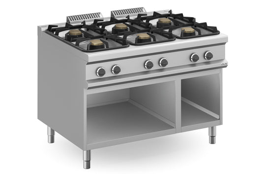 CUISINE A GAZ 6 FEUX SUR ARMOIRE Eurotec France , MBM