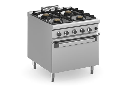 CUISINE A GAZ-4  FEUX -1 FOUR GAZ Eurotec France , MBM