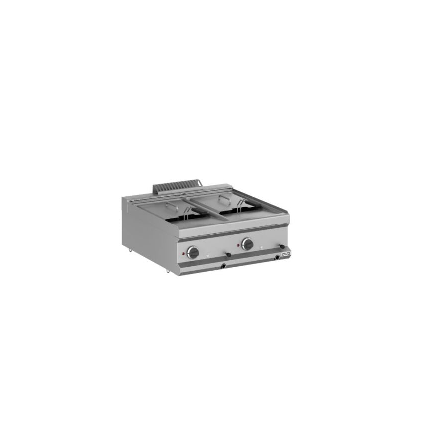FRITEUSE ELECTRIQUE 2 CUVES 12+12 LT