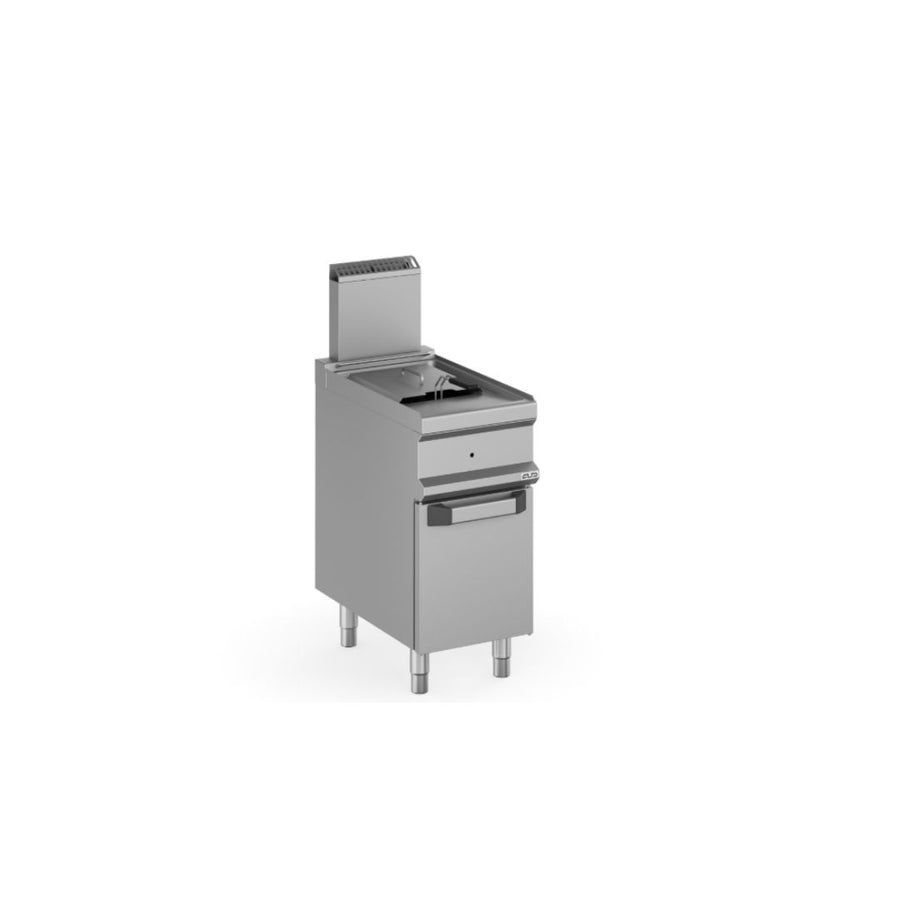 FRITEUSE A GAZ, 1 PANIER SUR COFFRE