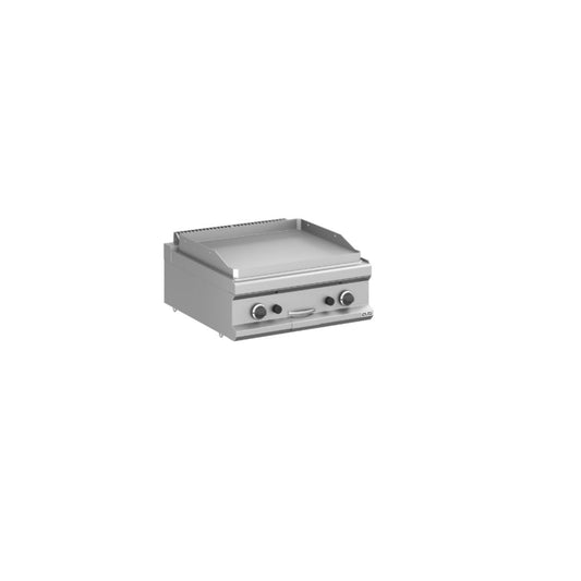 FRY-TOP A GAZ, PLAQUE LISSE Eurotec France , MBM