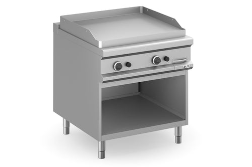 FRY-TOP A GAZ PLAQUE LISSE