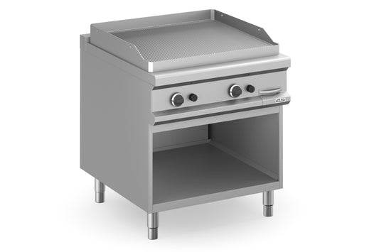FRY-TOP A GAZ PLAQUE RAYEE Eurotec France , MBM