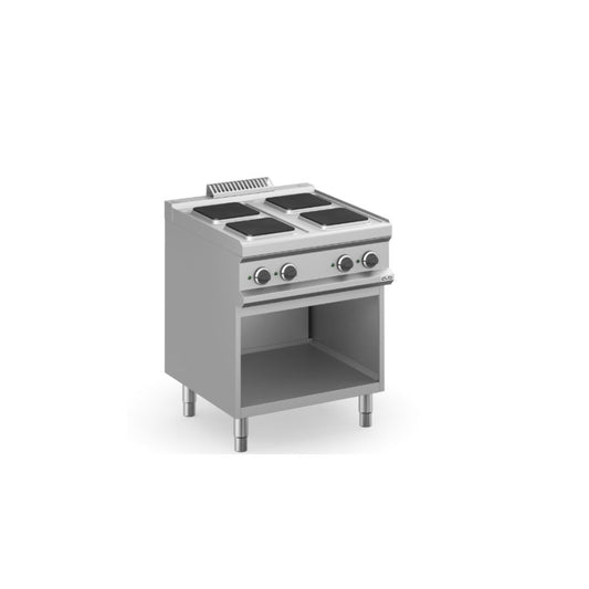 CUISINIERE ELECTRIQUE, 4 PLAQUES CARRES Eurotec France , MBM