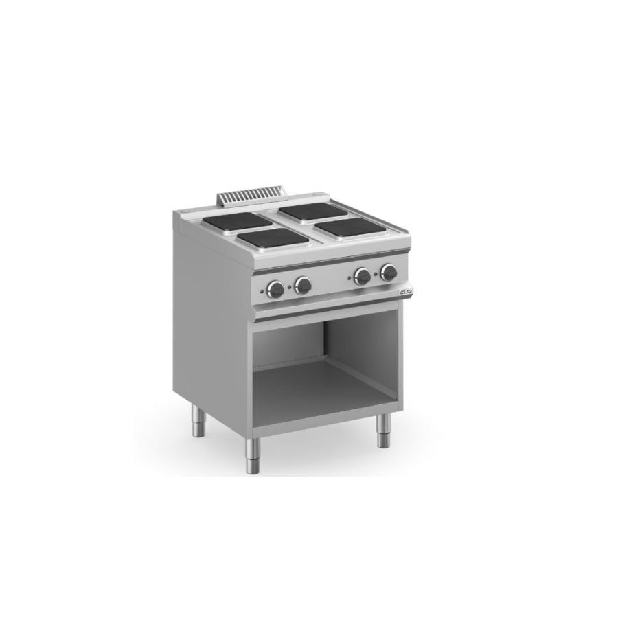 CUISINIERE ELECTRIQUE, 4 PLAQUES CARRES