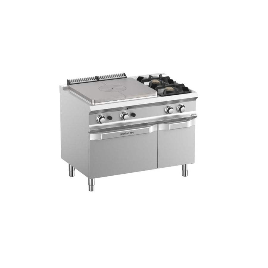 2 FEUX VIFS, PLAQUE COUP FEU 9KW, FOUR G-MBM DOMINA PRO 700