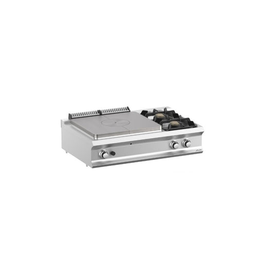 2 FEUX VIFS, PLAQUE COUP FEU 9KW-MBM DOMINA PRO 700 Eurotec France , MBM