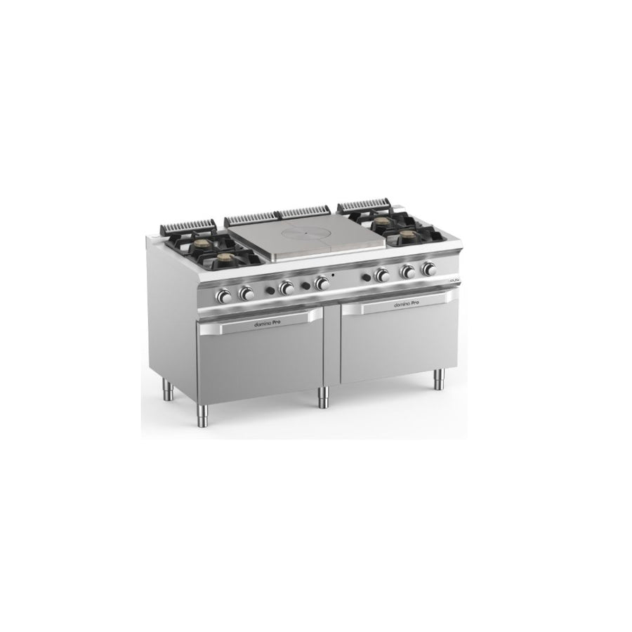 4 FEUX VIFS, PLAQUE COUP FEU 9KW, 2 FOUR-Mbm DOMINA PRO 700