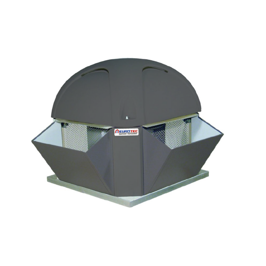 Tourelle d'extraction jet vertical 400/2h