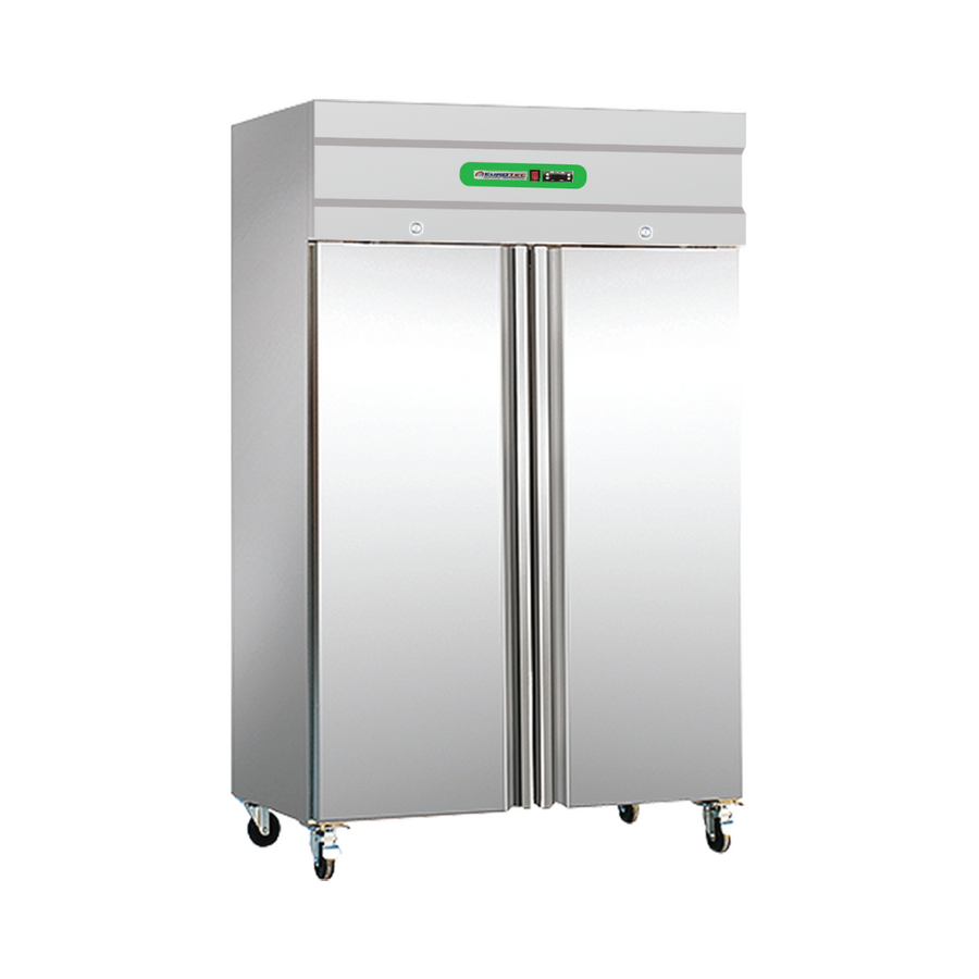 Armoire réfrigérée 2 portes pleines Négative 1410 Litres
