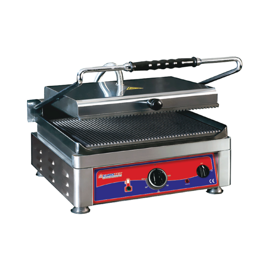 Grill panini électrique 45x27 rainuré