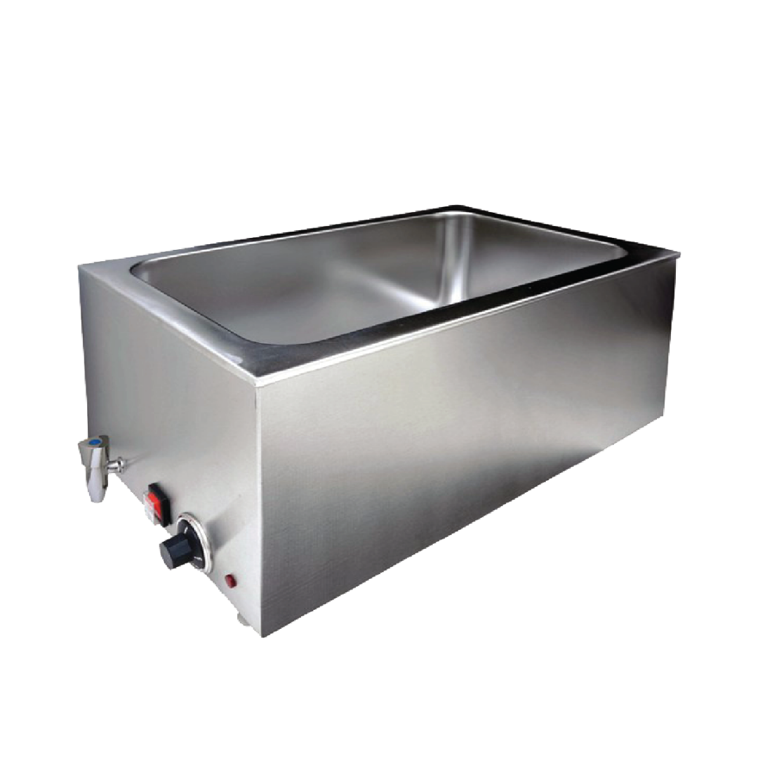 Bain Marie Électrique Professionnel avec Robinet de Vidange EUROTEC