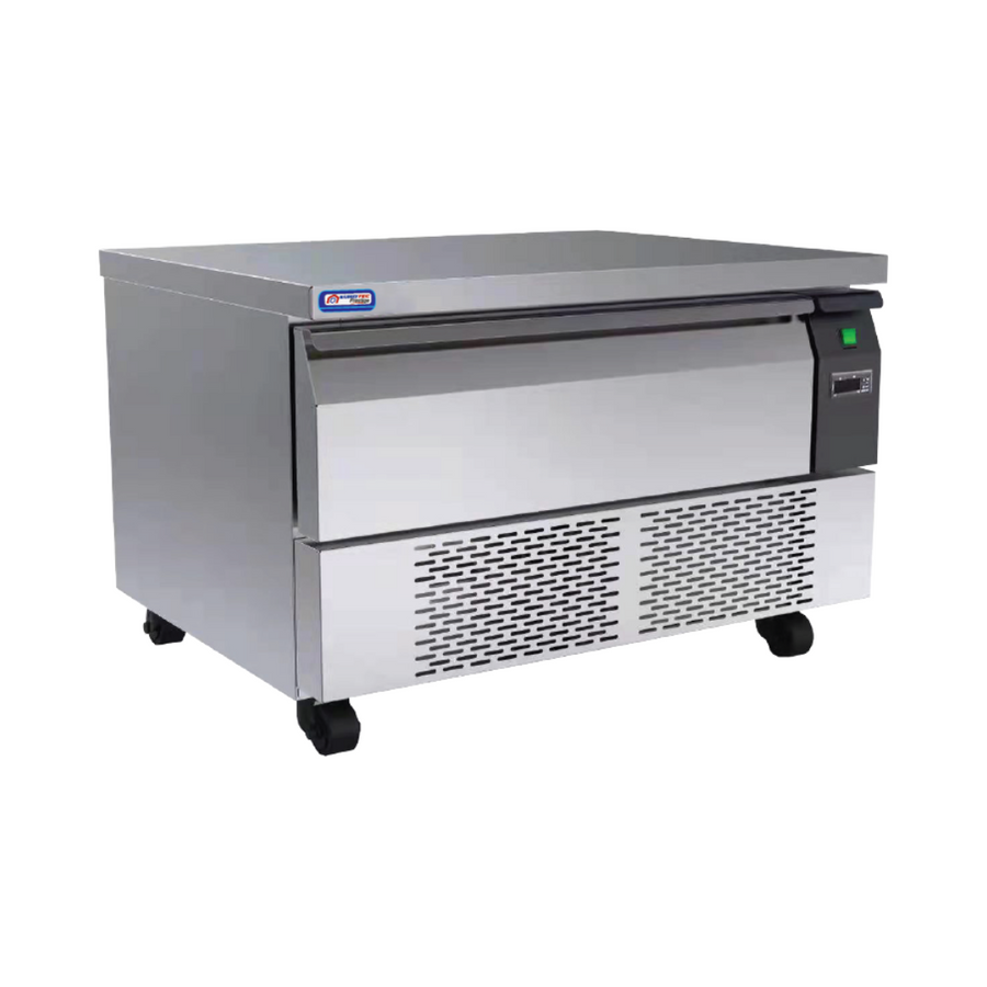 Meuble bloc 1 tiroir double température positive et négative 78 litres