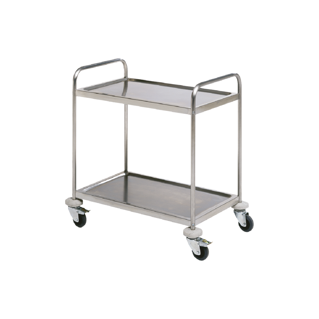 Chariot en inox 2 et 3 niveaux