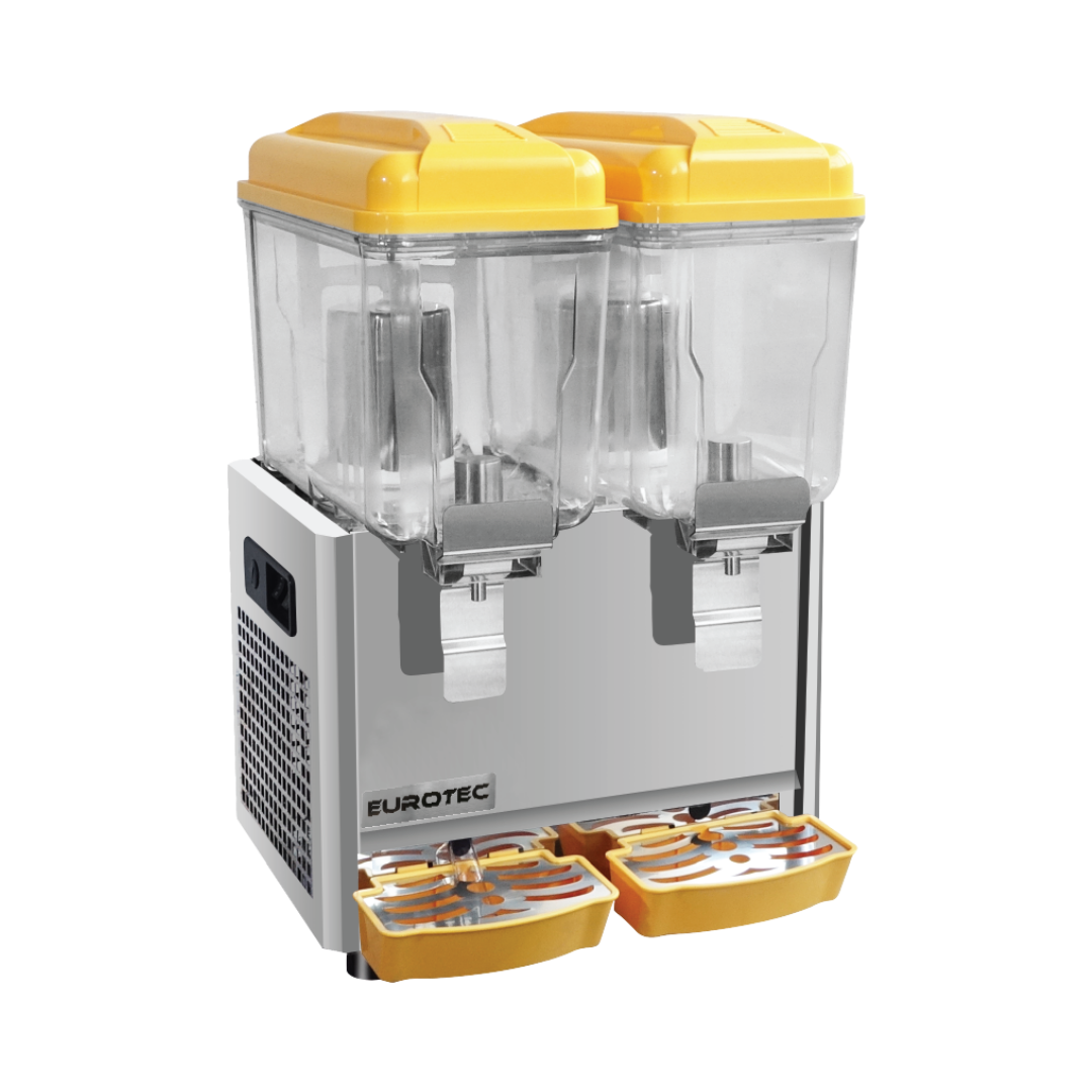 Distributeur de Jus et Boissons Froides Professionnel 2 Bac EUROTEC