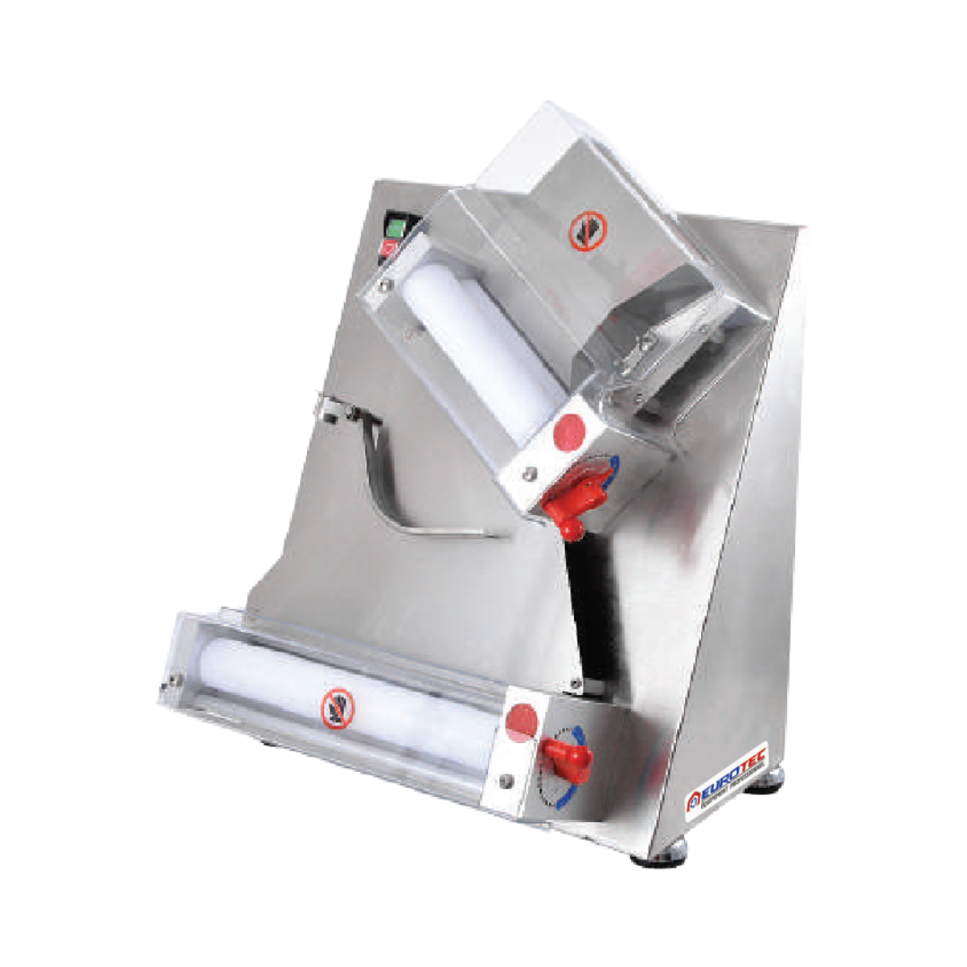 Formeuse de Pizza 2 Rouleaux 220 V Professionnel EUROTEC