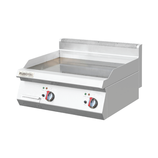 Grillade Électrique Lisse Double Chromée Pro à Poser 9.1 KW g.700 EUROTEC