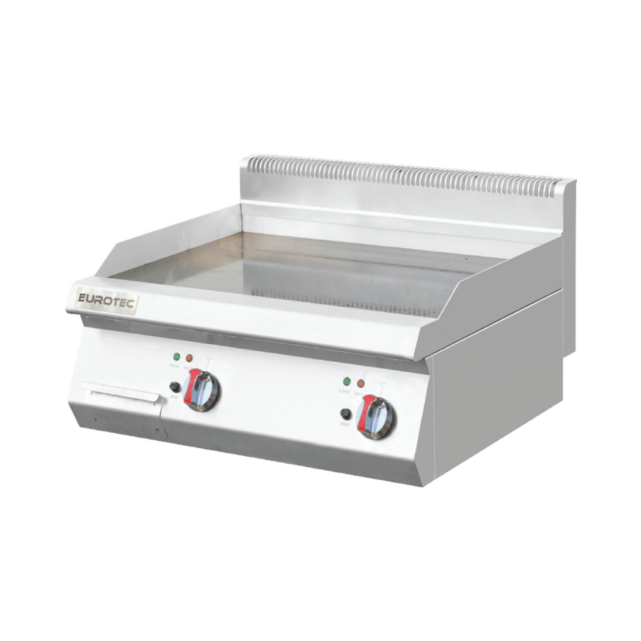 Grillade électrique lisse double chromée à poser g.700