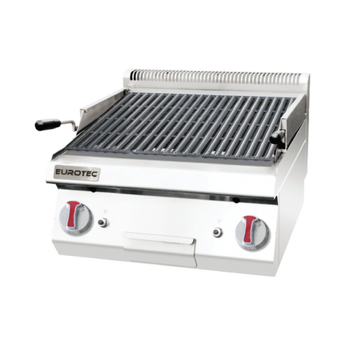 Grillade charcoal double gaz à poser