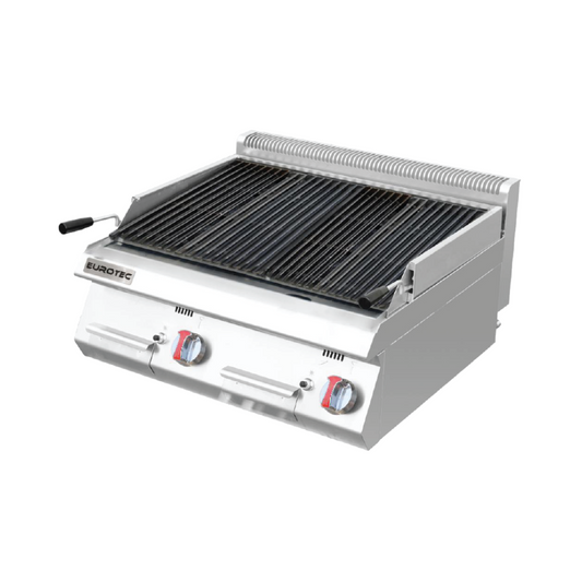 Grillade à Gaz Charcoal Double Professionnel à Poser 14 KW EUROTEC