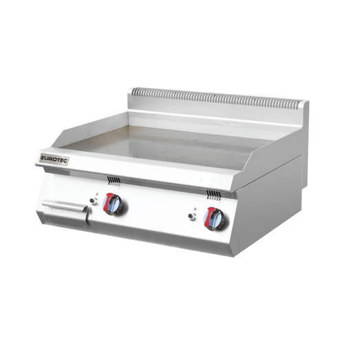 Grillade à gaz lisse double chromée à poser g.700