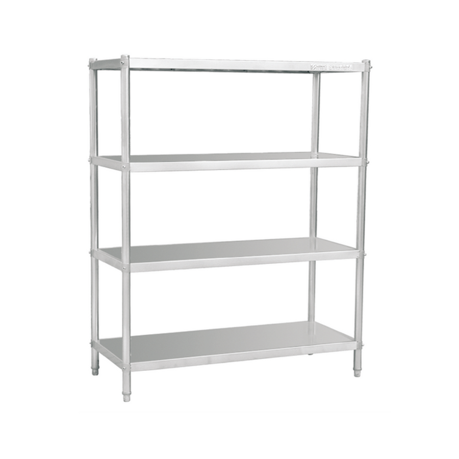 Rayonnage 4 niveaux pleins profondeur 400