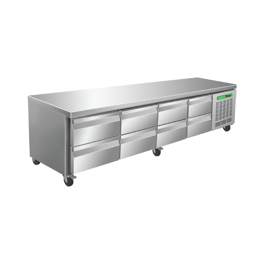 Soubassement réfrigéré 4x2 tiroirs GAMME 700