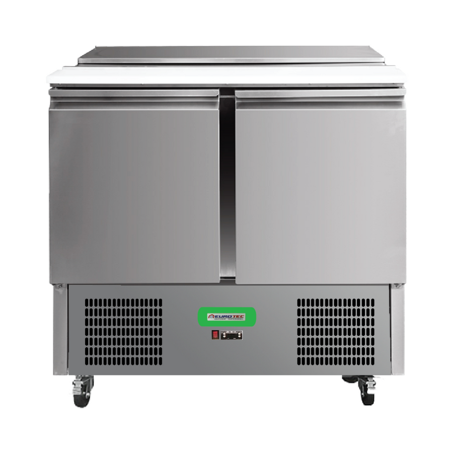 Saladette réfrigérée 2 portes COMPACT
